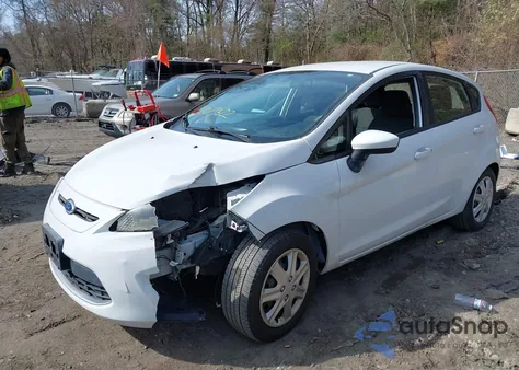2012 Ford Fiesta Se из США, поврежденный, VIN 3FADP4EJ9CM154025